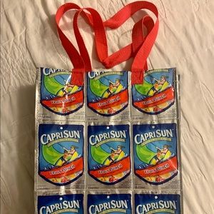 *One of a kind* Capri Sun Fruit Punch Tote Bag